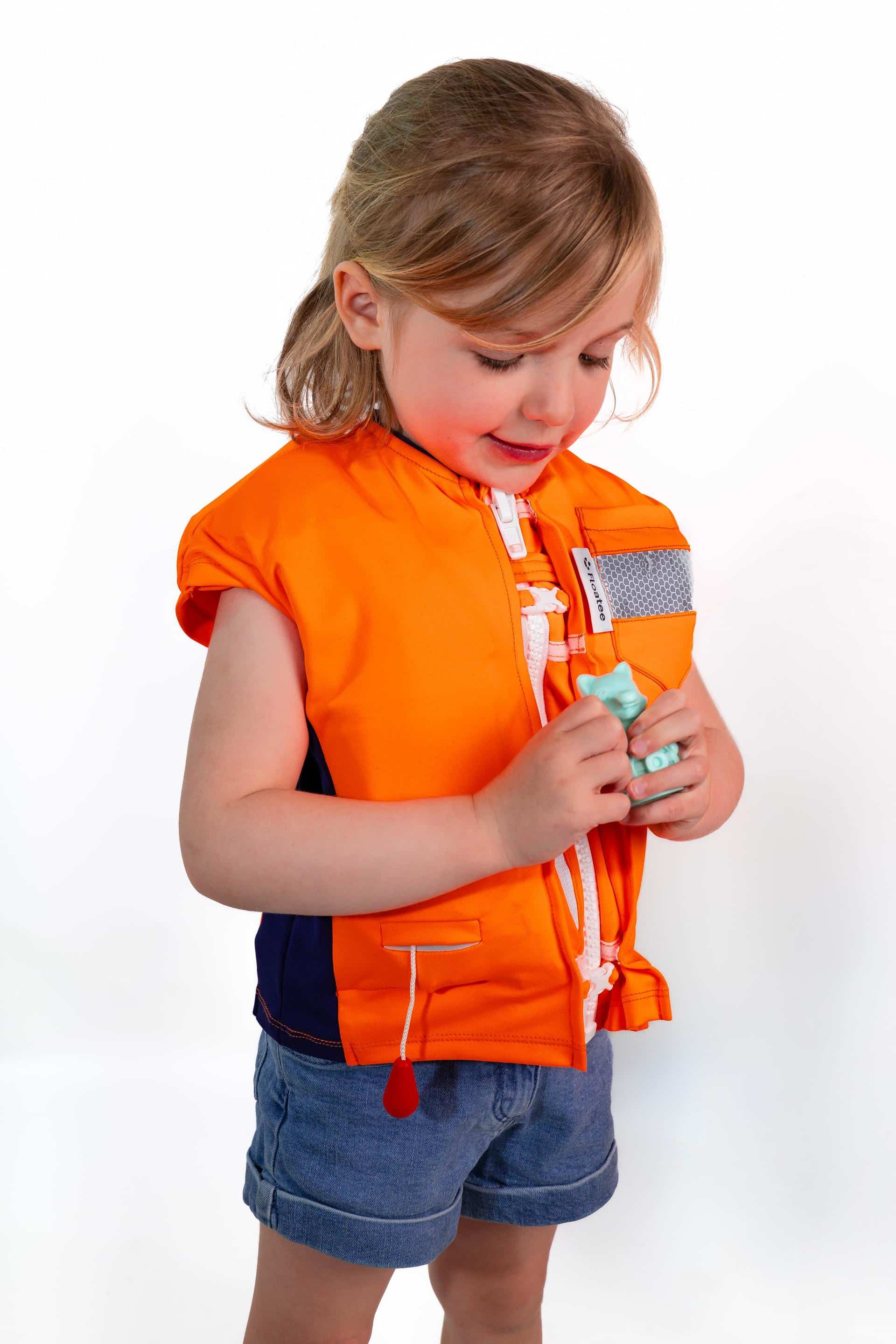 Gilet de sauvetage innovant pour enfant dès 9kg