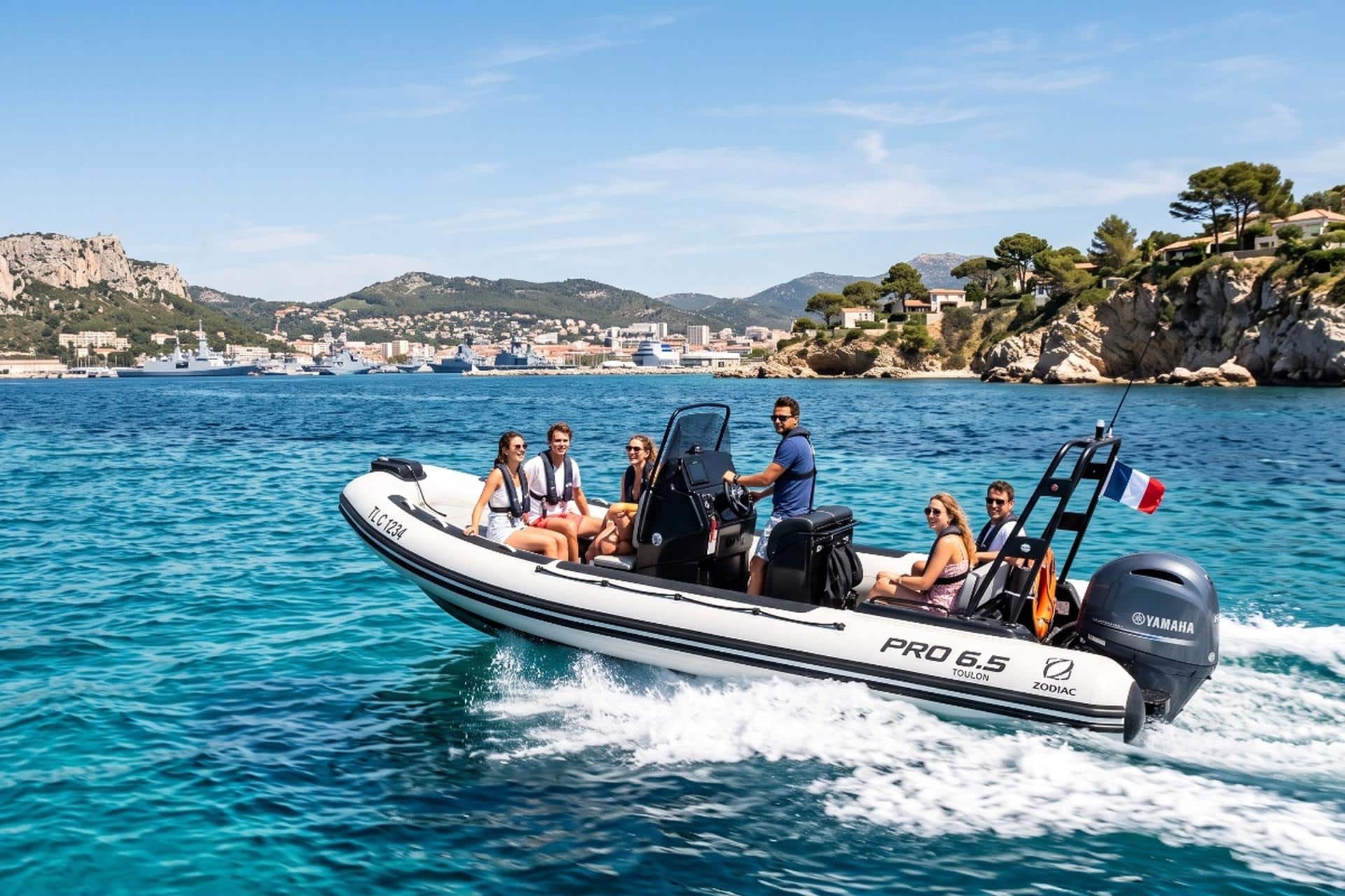 Cherche location de bateau à Toulon du 15 au 22 août 