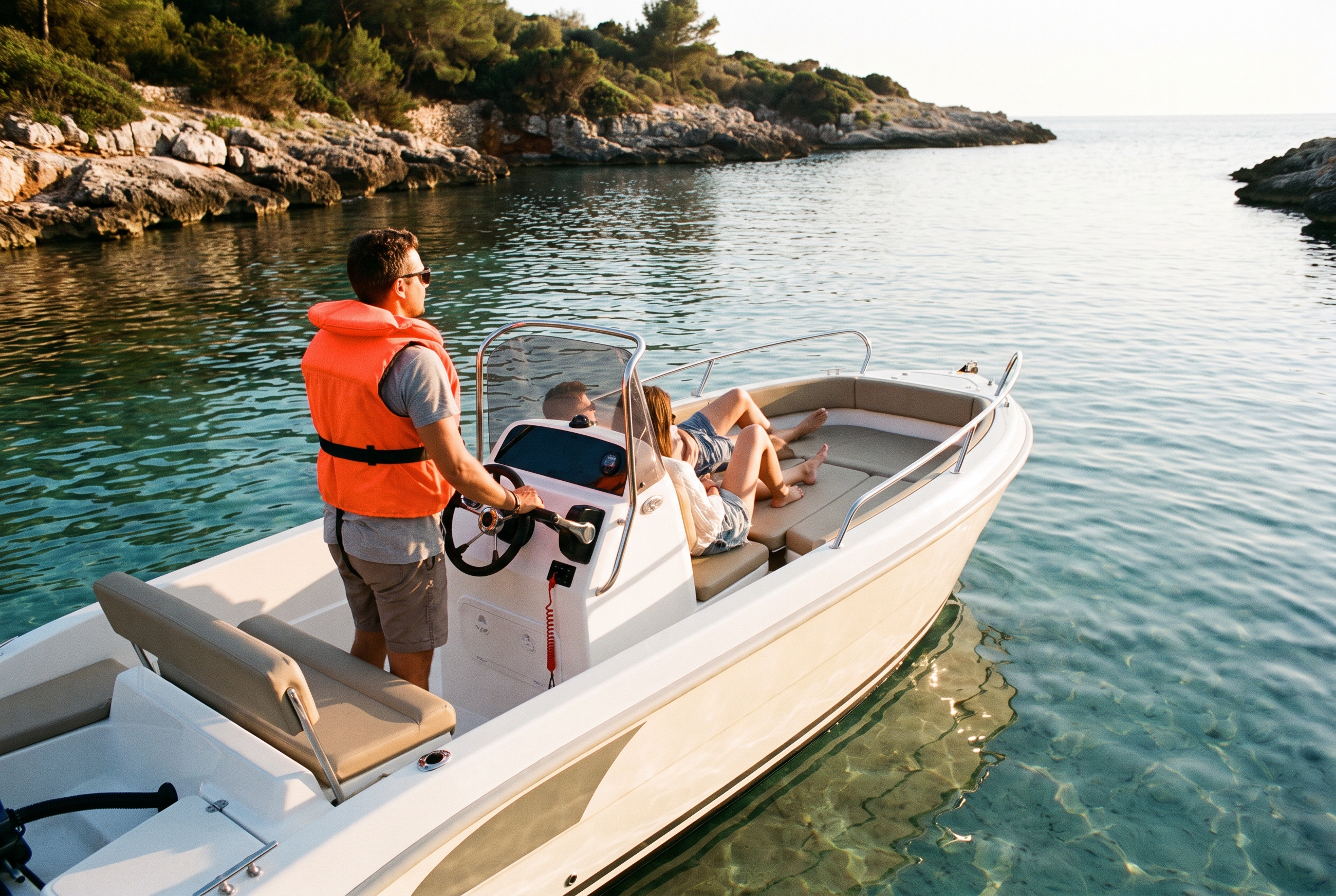Louer un bateau sans permis