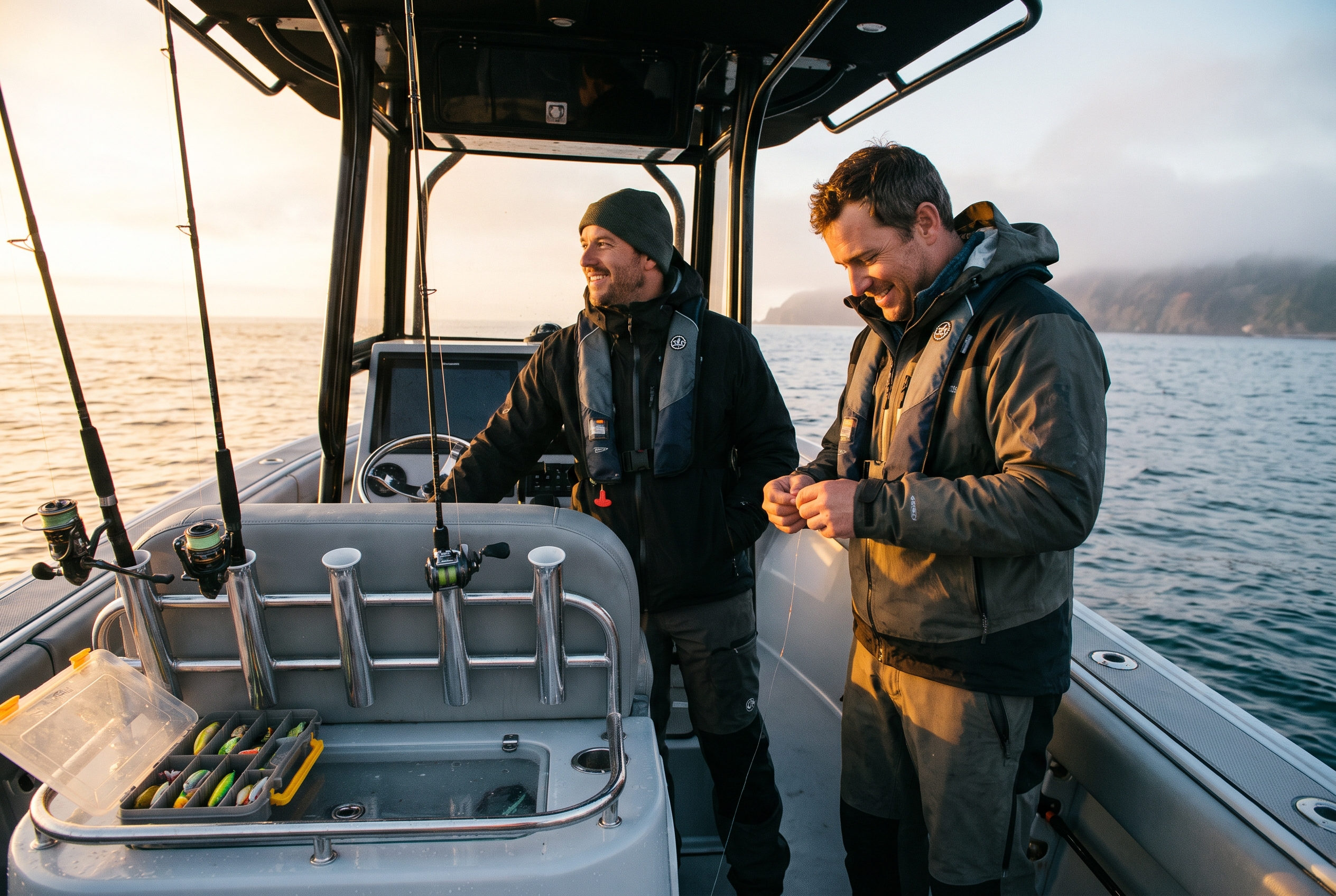 Sortie pêche en mer entre particuliers : petit guide pratique de la co-navigation "halieutique"