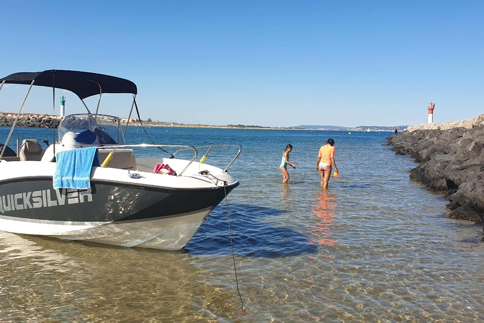 Sortie en Mer ou sur l'etang de Thau